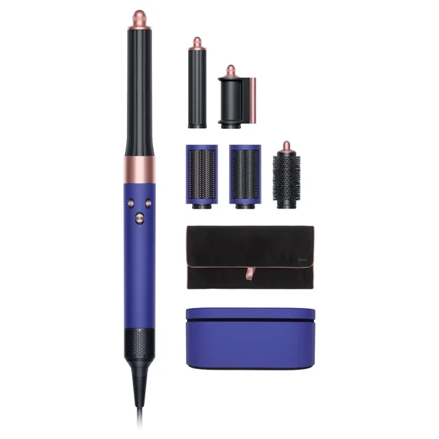Стайлер Dyson Airwrap HS05 Complete Long Vinca blue Rosé с дорожной сумкой